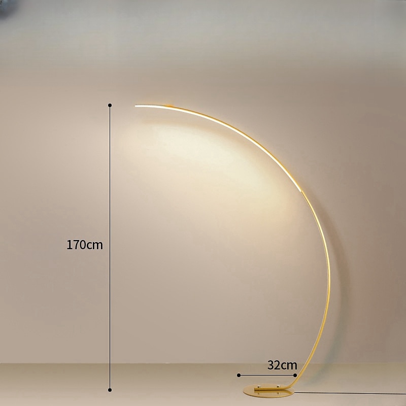 Lampada da terra Multi-tonalità / Lampade ambientali / Decorazione di nozze di Natale Contemporaneo moderno / Tradizionale / Classico Per Sala studio / Ufficio / Giardino Alluminio AC100-240V Nero del 2025 a $328.59 –P16