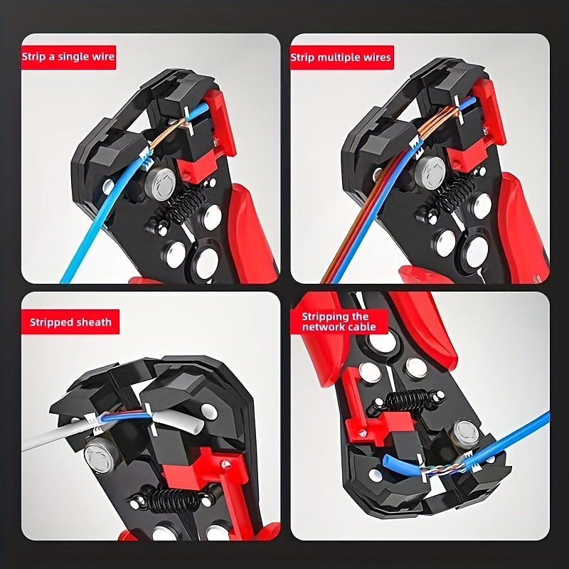 Automatic Wire Stripper Multifunctional Cable Cutter & Pliers For Electrical Wire Stripping Cutting & Crimping 2025 - $25.99 –P2