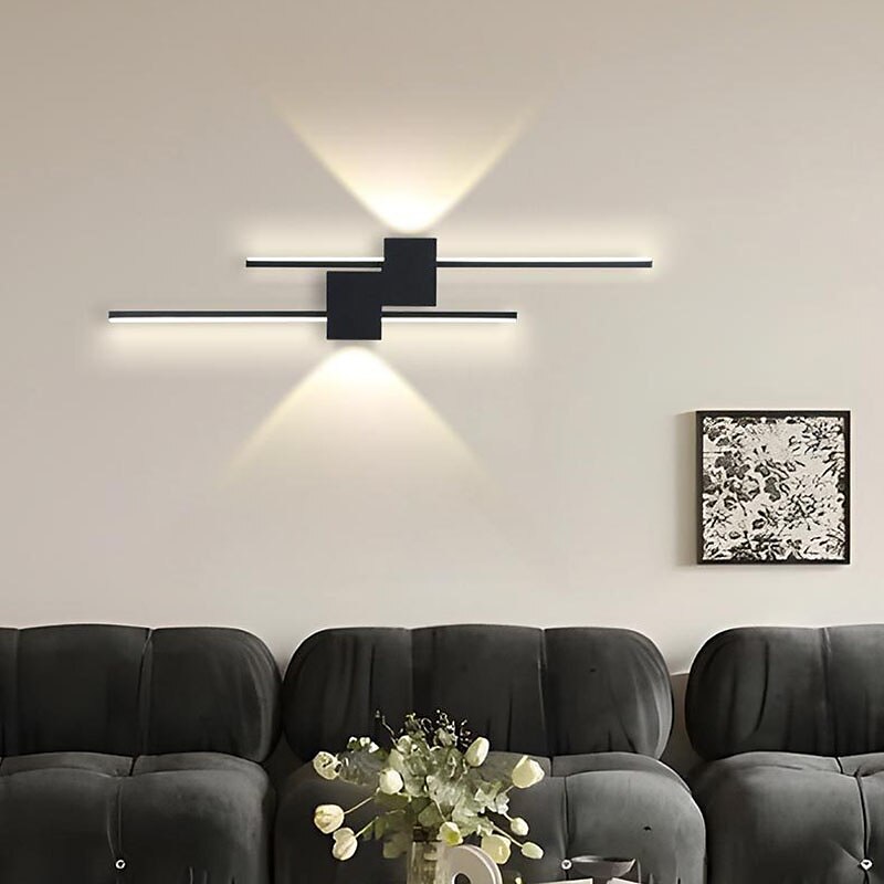 Vevnitř Moderní Vnitřní nástěnná svítidla Obývací pokoj Ložnice Kov nástěnné svítidlo 110-120V 220-240V 20 W 2025 - $189.99 –P4