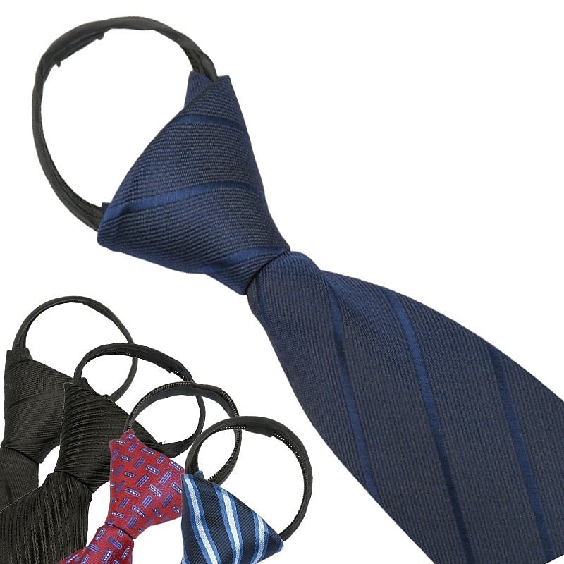 Herren Krawatten Streifen und Plaid Formeller Abend Festival 2025 - $10.49 –P1