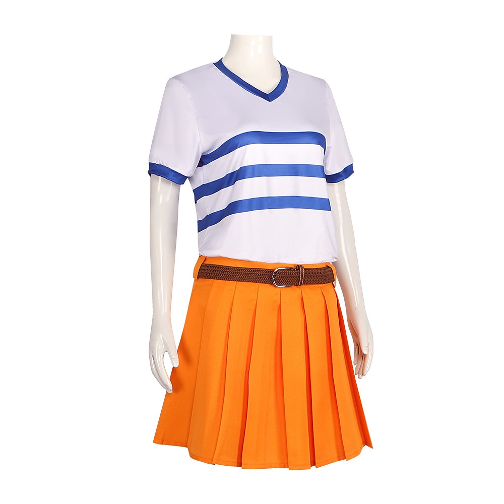 Tuta Intera Nami Anime Costume Cosplay Abiti Cosplay Halloween Carnevale Mascherata Gonna Maglietta Cintura Per Per donna Adulti del 2025 a $50.99 –P3