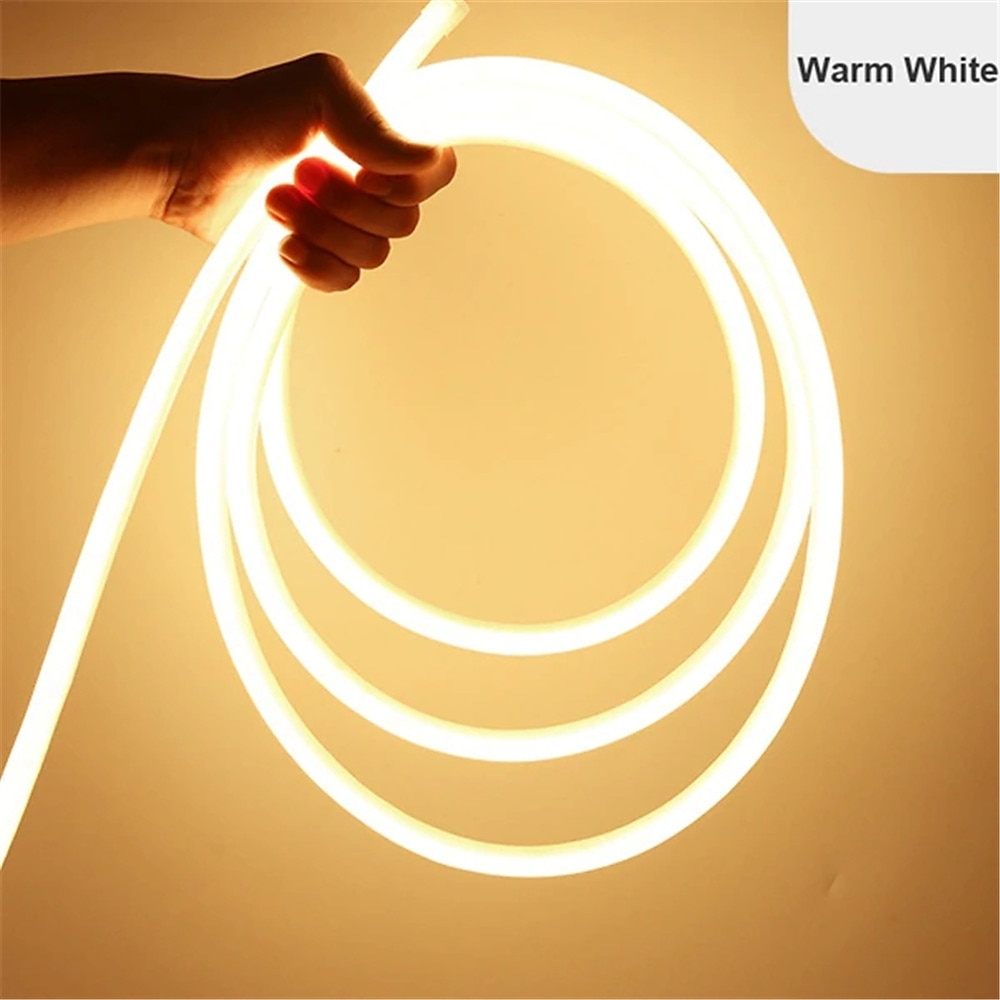 Waterproof 360 Round Neon Led Light Strip 220V-240V Tube Flexible Rope Lights Pool Light Strip Holiday Home Decoration for Indoors Outdoors DIY Decor 2025 - $15.49 –P7