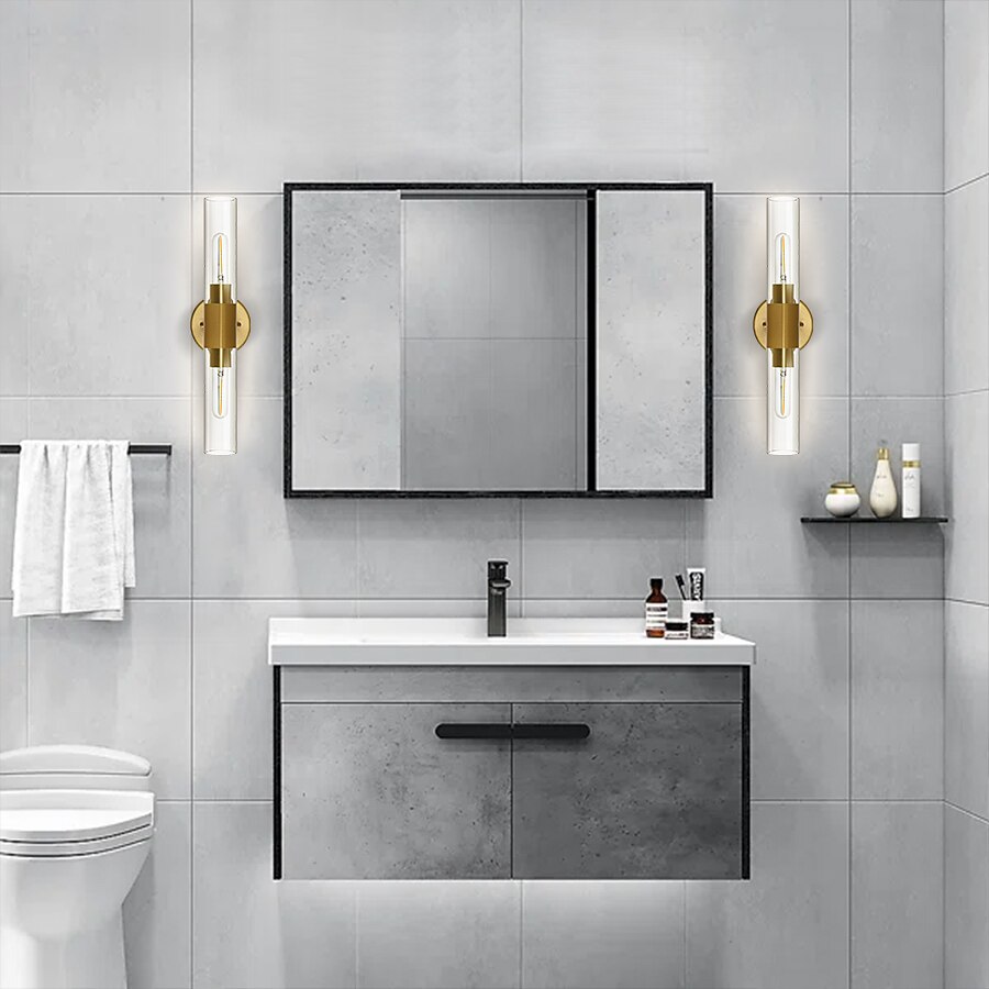 Aplique de pared LED, lámpara de pared negra de estilo nórdico con pantalla de tambor de vidrio metálico, iluminación de pared, lámpara de lectura, para mesita de noche, dormitorio 110-240v 2025 - $116.99 –P13