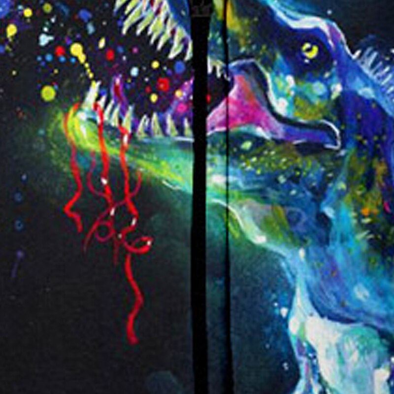 Pojkar 3D Dinosaurie Huvtröja Kappa Ytterkläder Långärmad 3D-tryck Höst Vinter Mode Streetwear Häftig Barn 3-12 år Utomhus Ledigt Dagligen Normal 2025 - $18.49 –P5
