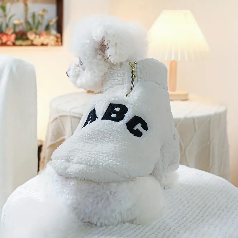 Câini Pisici Hanorace cu Glugă Modă Sport & Outdoor Iarnă Cald Respirabil Απαλό Lavabil Comfortabil În aer liber Casul / Zilnic Îmbrăcăminte pentru câini for Bichon Frise Pomeran un Animalut Fluture 2025 - $18.99 –P3