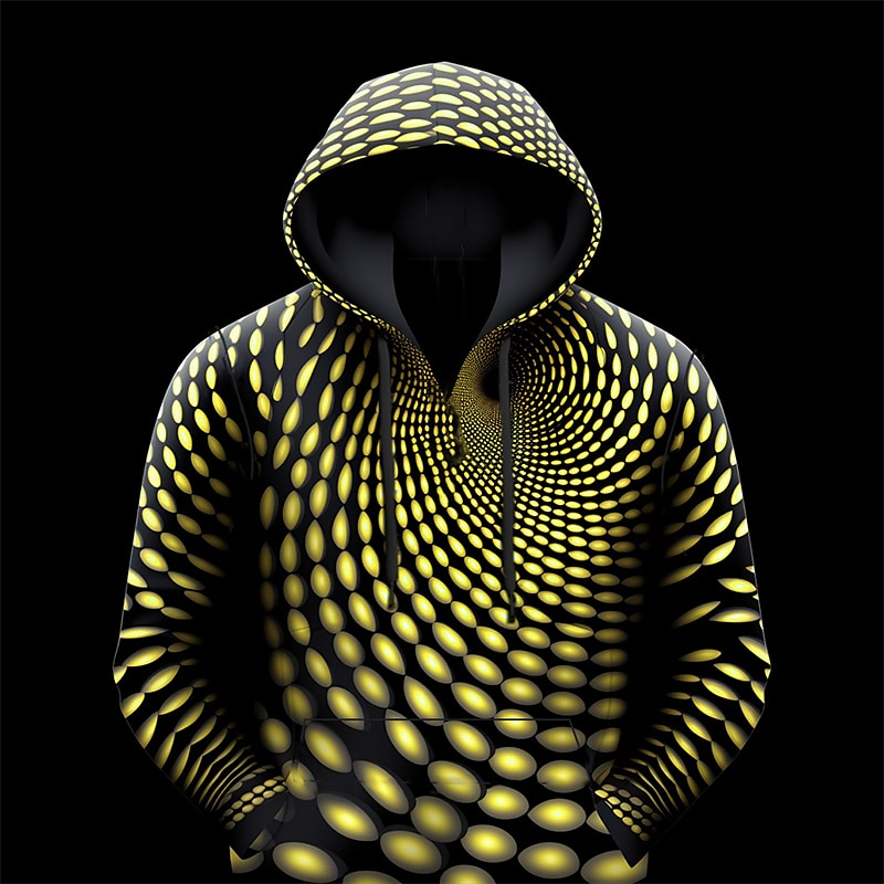 Per uomo Pop art 3D Print Felpa con cappuccio Felpe Felpa Felpa con cappuccio Manica lunga Felpa con cappuccio Con cappuccio Di tendenza Stampa 3D Sportivo Per eventi Da mare Giallo Rosa Stampa Tasca del 2025 a $31.99 –P2