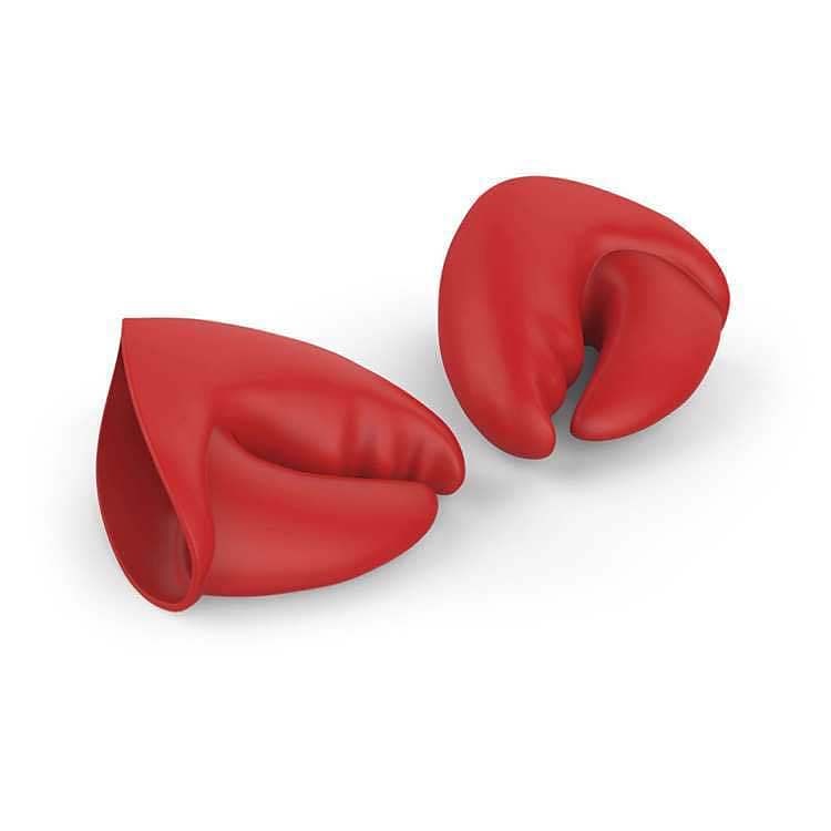 1 paire de maniques anti-brûlure, ensemble de gants de cuisine en silicone rouge, gants de cuisine à pinces de homard, gants de cuisine en forme de crabe rouge, gants de cuisine en silicone antidérapants, gants de cuisine sûrs pour le four de 2025 ? $10.99 –P2
