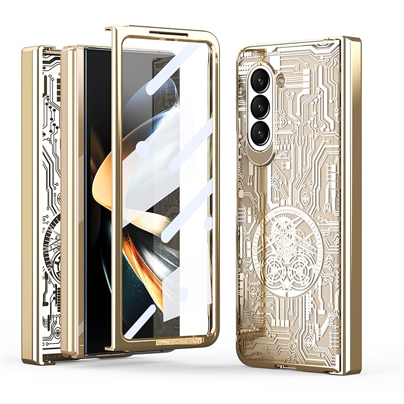 Phone Case For Samsung Galaxy Z Fold 5 Z Fold 4 Z Fold 3 Z Fold 2 Shockproof ABS PC 2025 - $32.99 –P10