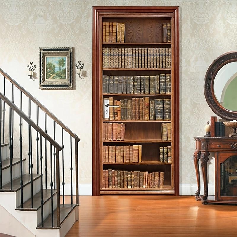 Scaffali per libri vintage, coperture per porte, arazzi per porte, decorazioni per tende per porte, fondali per porte, banner per porte d'ingresso, forniture per decorazioni per feste in fattoria del 2025 a $23.99 –P4