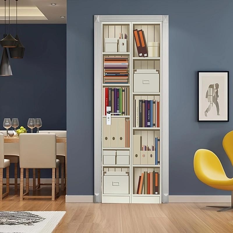 Scaffali per libri vintage, coperture per porte, arazzi per porte, decorazioni per tende per porte, fondali per porte, banner per porte d'ingresso, forniture per decorazioni per feste in fattoria del 2025 a $23.99 –P7