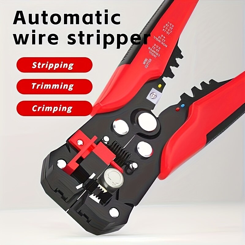 Automatic Wire Stripper Multifunctional Cable Cutter & Pliers For Electrical Wire Stripping Cutting & Crimping 2025 - $25.99 –P8