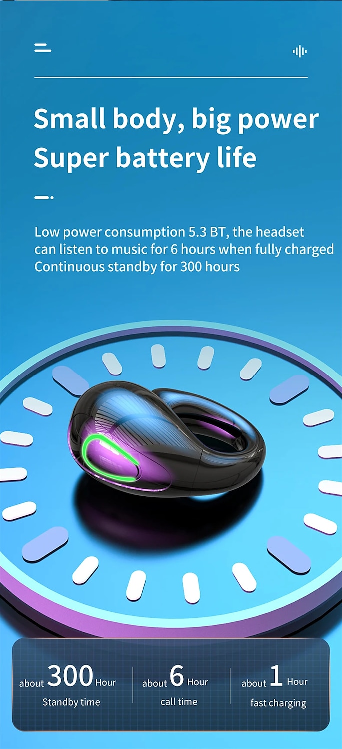Wireless Headset with Bluetooth 5.3 with Mic Separate In-Ear Sport Waterproof TWS Hands-Free 2025 - $15.99 –P14