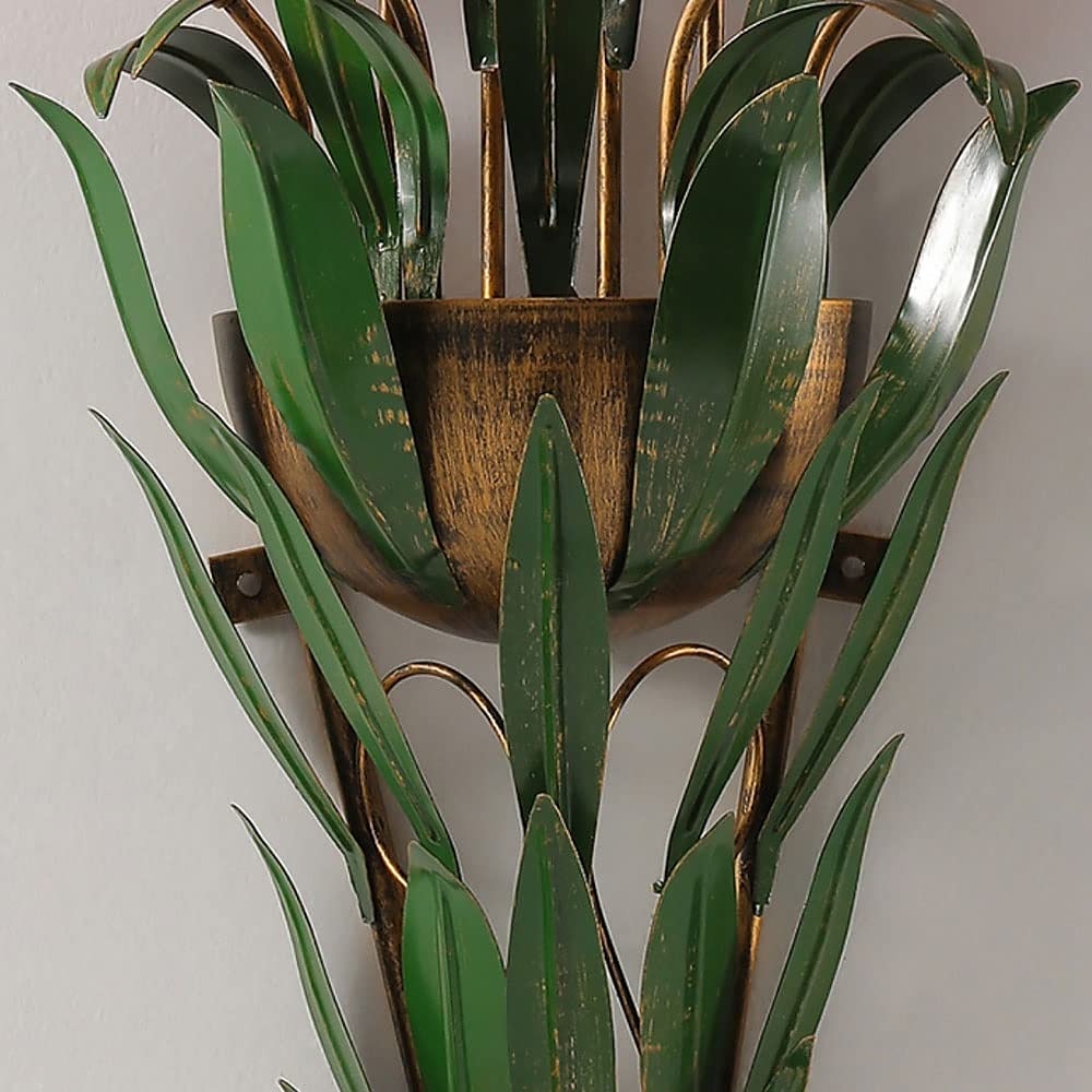 arandelas de parede design de flores g4 * 6 luminária de cabeceira led com iluminação de vaidade de vidro de metal lâmpadas de parede de metal para corredor de quarto 110-240v de 2025 por $365.09 –P8