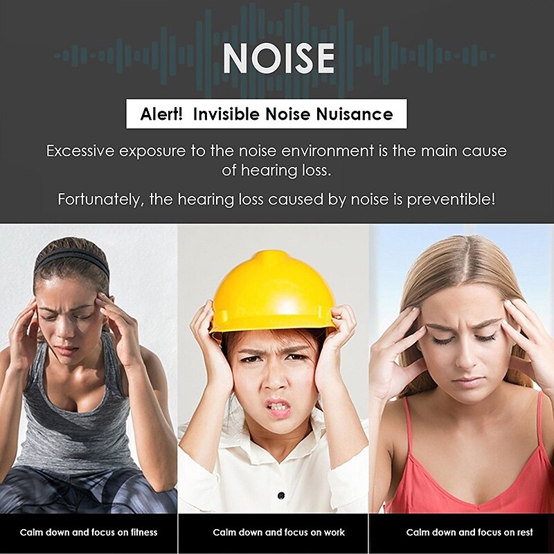 Hunting 34dB Highest NRR Safety Ear Muffs Shooting Hearing Protector Noise cancelling headphones for Adult 2025 - $21.99 –P2