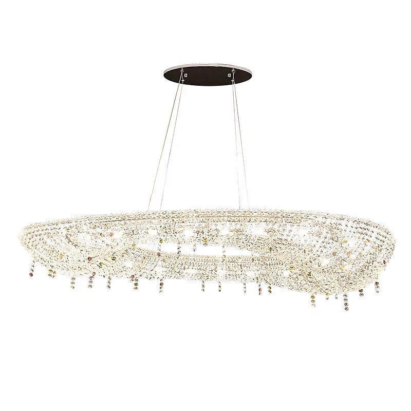 80 cm التصميم الحصري نجفات معدن مطلي الحديث 110-120V 220-240V 2026 - $863.89 –P8