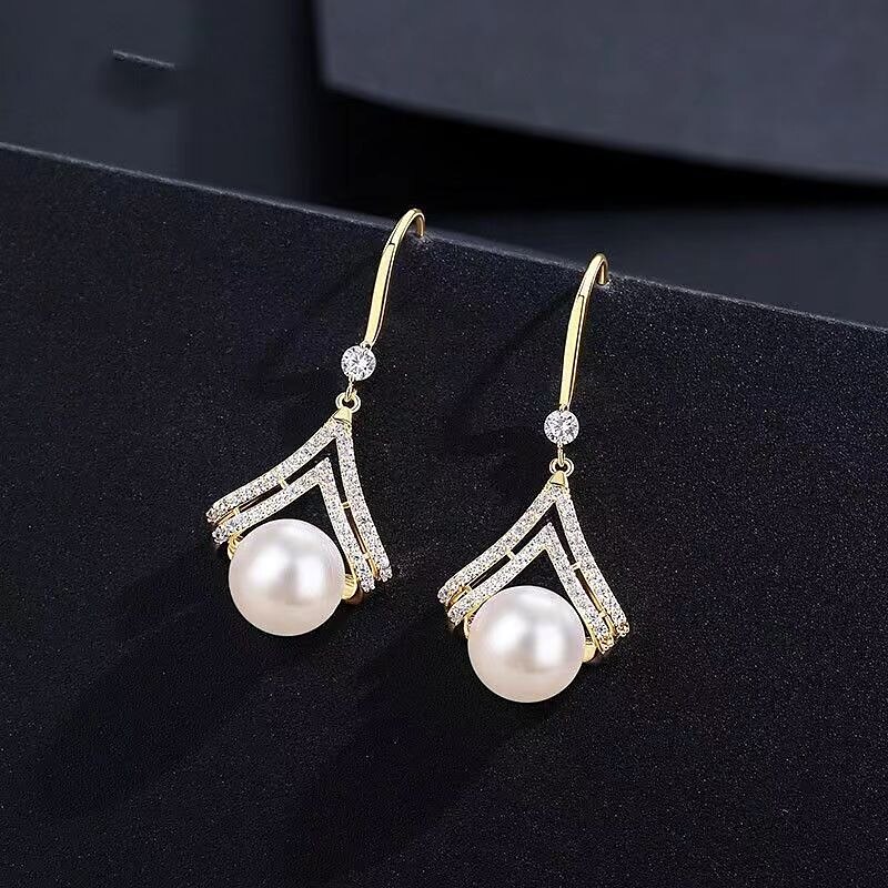 Per donna Orecchini a goccia Orecchino geometrico Contento Moda Semplice Orecchini Gioielli Bianco Per Regalo Giornaliero 1 paio del 2025 a $10.99 –P3
