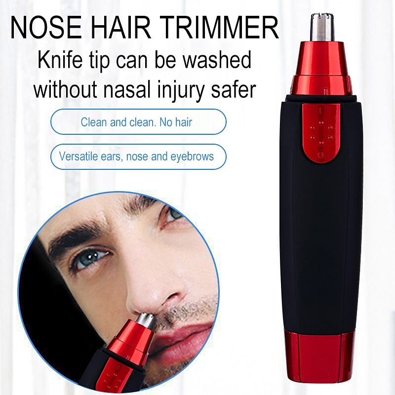 elektrische neushaartrimmer implementeren scheerapparaat clipper mannen vrouwen oor nek wenkbrauw trimmer scheerapparaat man schoon trimeer scheermes remover kit 2025 - $9.99 –P9