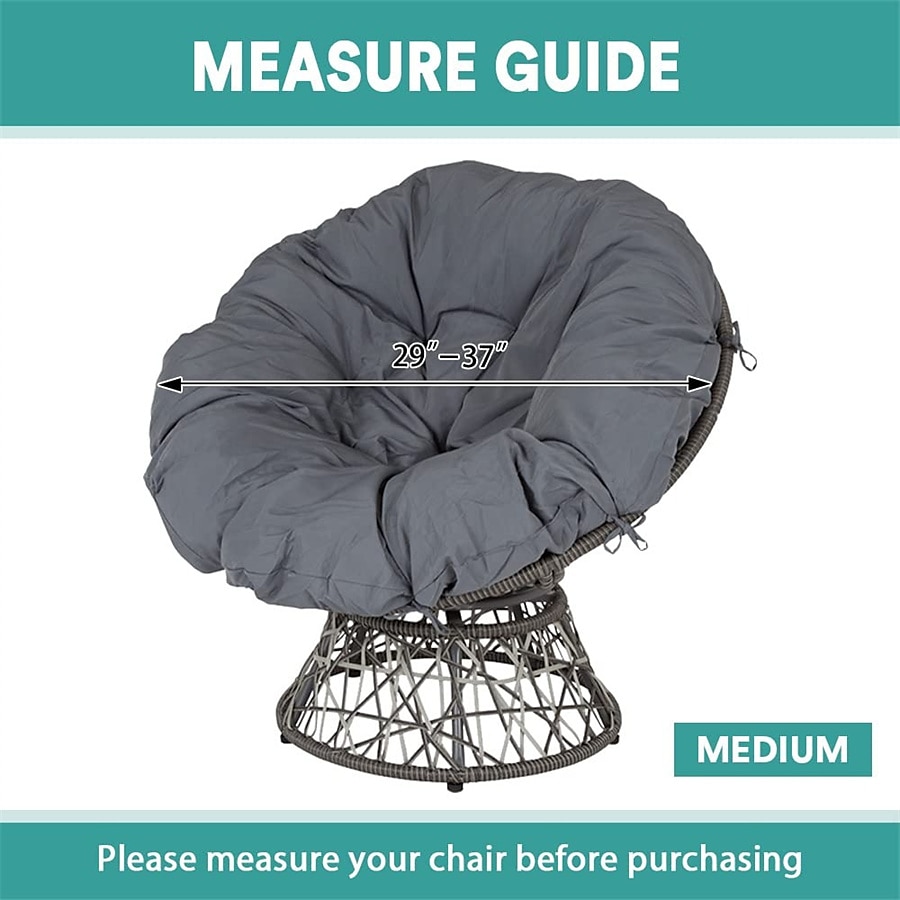 Funda de terciopelo para silla con platillo redondo, fundas para silla Moon, 1 pieza, funda elástica extraíble para silla Moon con parte inferior elástica para sala de estar 2025 - $27.99 –P1