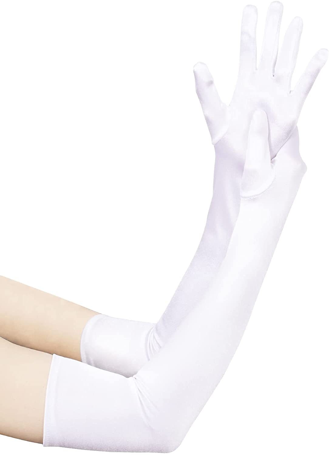 Retro Vintage 1950er 1920er Lange Handschuhe Der große Gatsby Kostüm Damen Hochzeit Hochzeitsgast Party / Abend Erwachsene Handschuhe 2025 - $7.99 –P12