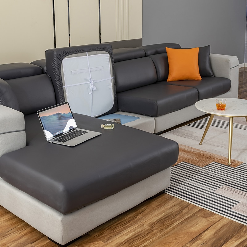 Husă de canapea magică rezistentă la apă pentru câini de companie, huse de canapea extensibile protector de mobilier anti zgârieturi, husă de pernă pentru fotoliu, secțională, 3 locuri (nu se vinde 2025 - $15.49 –P2