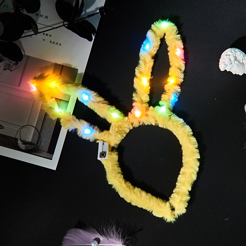 LifeSmart Luci intelligenti Rabbit Ear Decor Headband Luminous Headwear Led Lights per Sportivo / Soggiorno / All'aperto Con LED / Decorativo / Adorabile <5 V del 2025 a $11.99 –P10