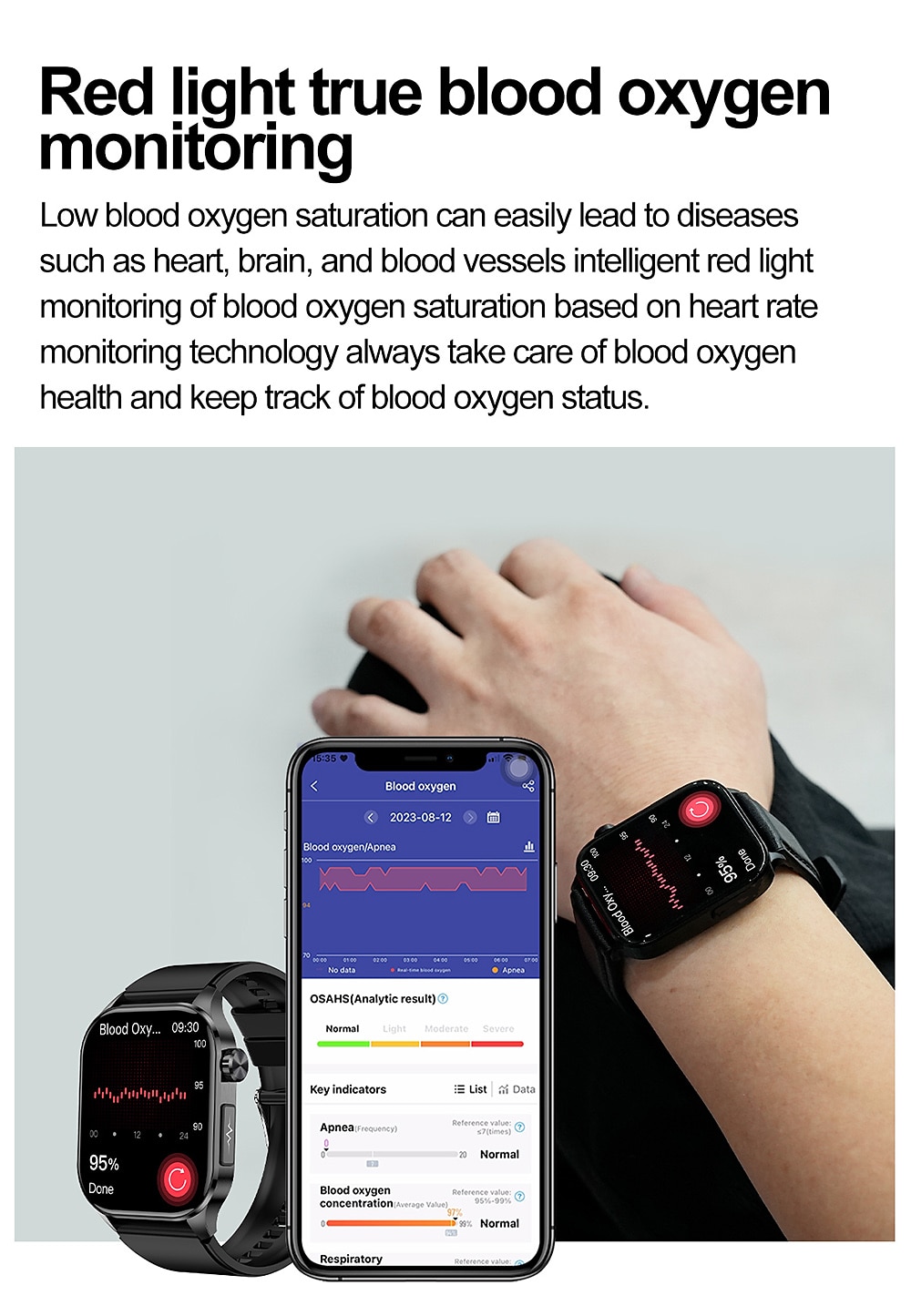 iMosi et580 Smart Watch 2.04 inch Smartwatch Fitness Running Watch Bluetooth ECG+PPG Pedometer Call Reminder Compatible with Android iOS Women Men Long Standby Waterproof Media Control IP68 38mm 2025 - $76.99 –P9