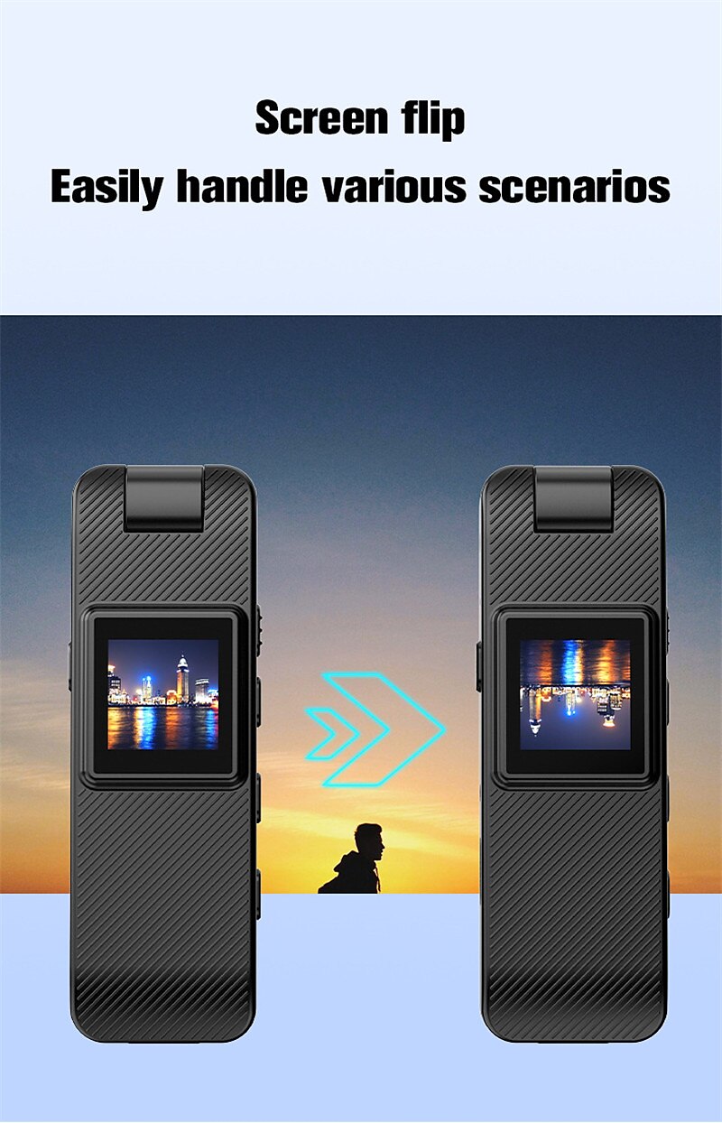 1080P Full HD Mini Camera Infrared Night Vision with LED Screen Small Bodycam Smart Security Sports DV Camcorder Car DV 2025 - $44.99 –P4