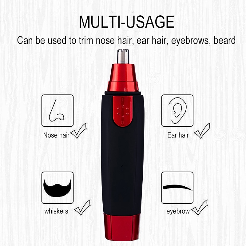 elektrische neushaartrimmer implementeren scheerapparaat clipper mannen vrouwen oor nek wenkbrauw trimmer scheerapparaat man schoon trimeer scheermes remover kit 2025 - $9.99 –P4