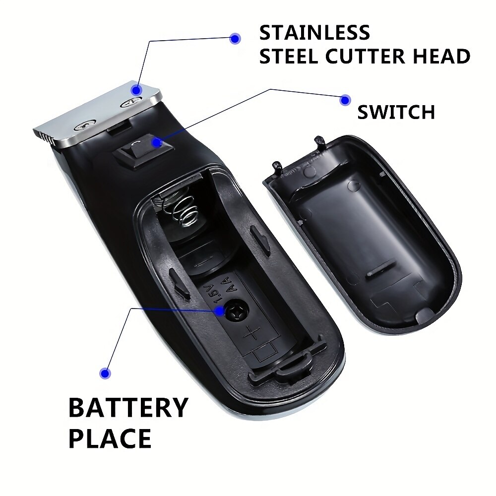 Mini Hair Clipper Hair Cutting Machine Portable Cordless Hair Trimmer 2025 - $18.99 –P9