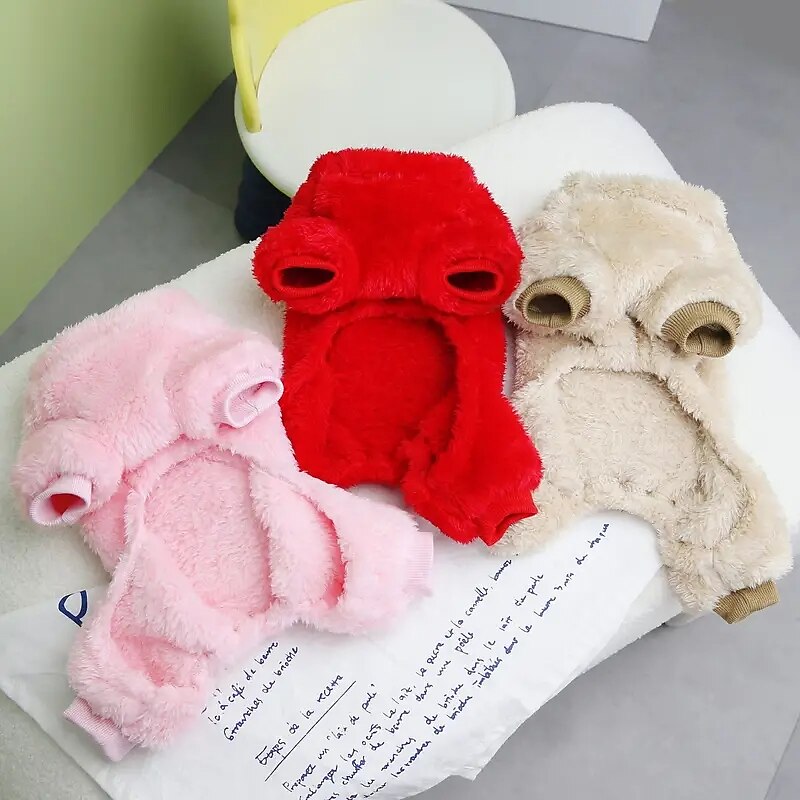 Cachorros Gatos Macacão Estilo bonito Casual Inverno Quente Respirável Macio Lavável Confortável Ao ar livre Casual / Diário Roupas para cães for Bichon Frise Pomerânia Animais de Pequeno Porte de 2025 por $18.99 –P7