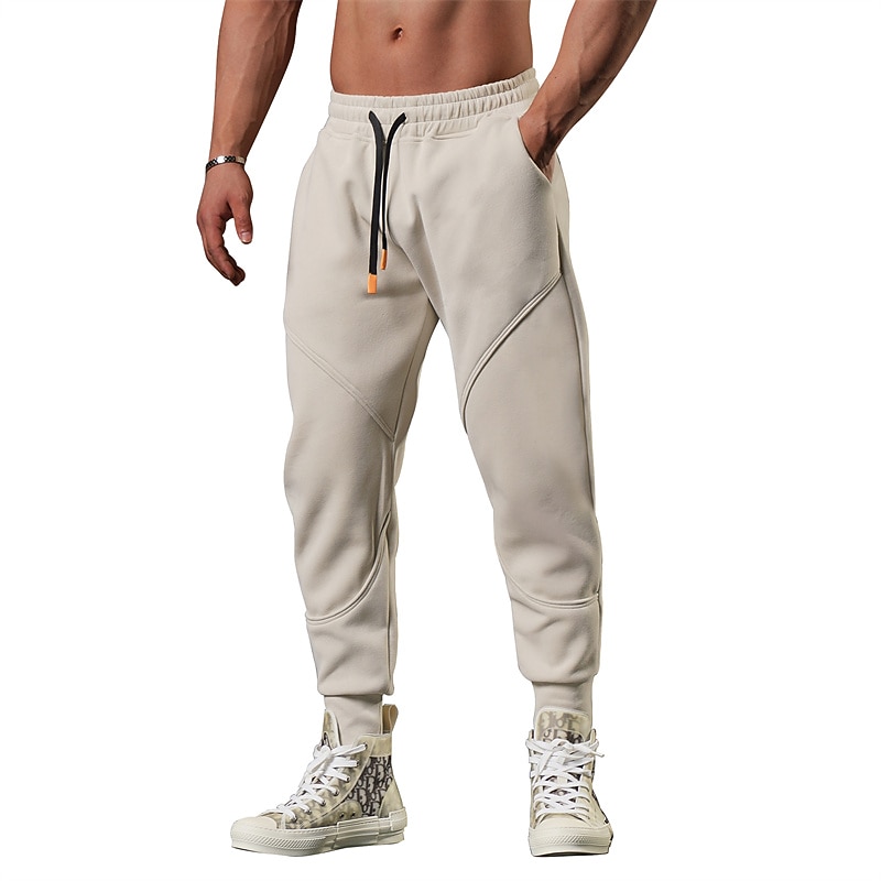 Per uomo Pantaloni in pile Jogging Pantaloni da pista Esterno Athleisure Giornaliero Sport Asciugatura rapida Morbido Comodo A cordoncino Vita elastica Liscio Lunghezza intera Di tendenza Informale del 2025 a $21.99 –P8