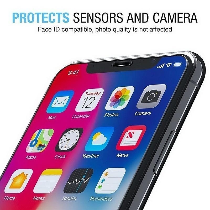 5 db Képernyővédő fólia Kompatibilitás Apple iPhone 16 iPhone 15 Pro Max 14 Plus 13 12 11 Pro Max Edzett üveg 9H erősség Anti-ujjlenyomat Nagyfelbontású (HD) Robbanásbiztos 3D Touch kompatibilis 2025 - $11.99 –P8