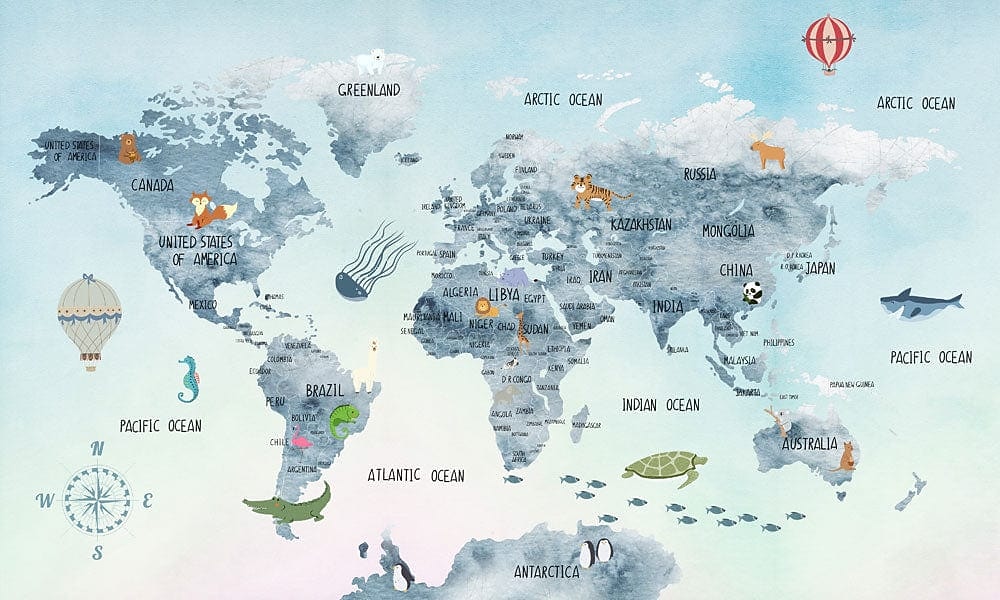 Mapa do mundo papel de parede mural atlas vintage cobertura de parede adesivo peel and stick removível pvc/material de vinil autoadesivo/adesivo necessário decoração de parede para sala de estar de 2026 por $47.99 –P10