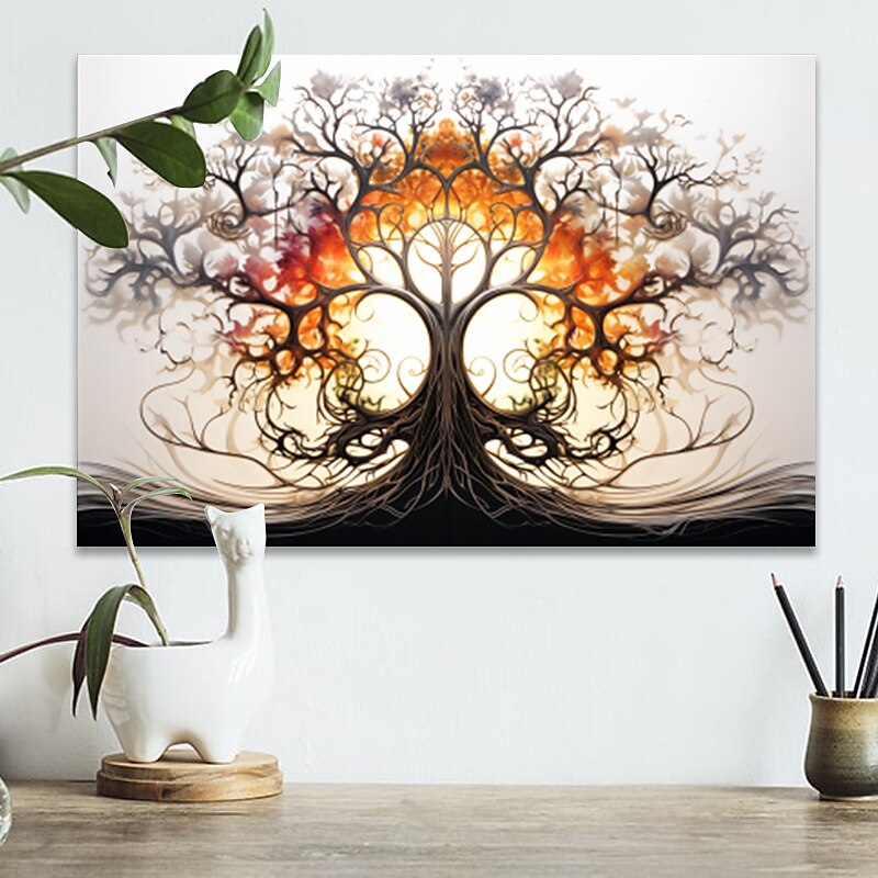 Plantas arte de parede tela árvore da vida impressões e pôsteres imagens de plantas pintura decorativa em tecido para sala de estar fotos sem moldura de 2025 por $16.49 -P8