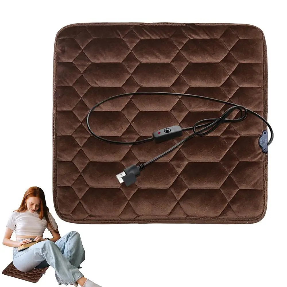 oppvarmet setepute for billys & bærbar usb-setepute for hofter universal 5v usb varmestolmatte for kjøring av kontorstol 2025 - $24.99 –P10