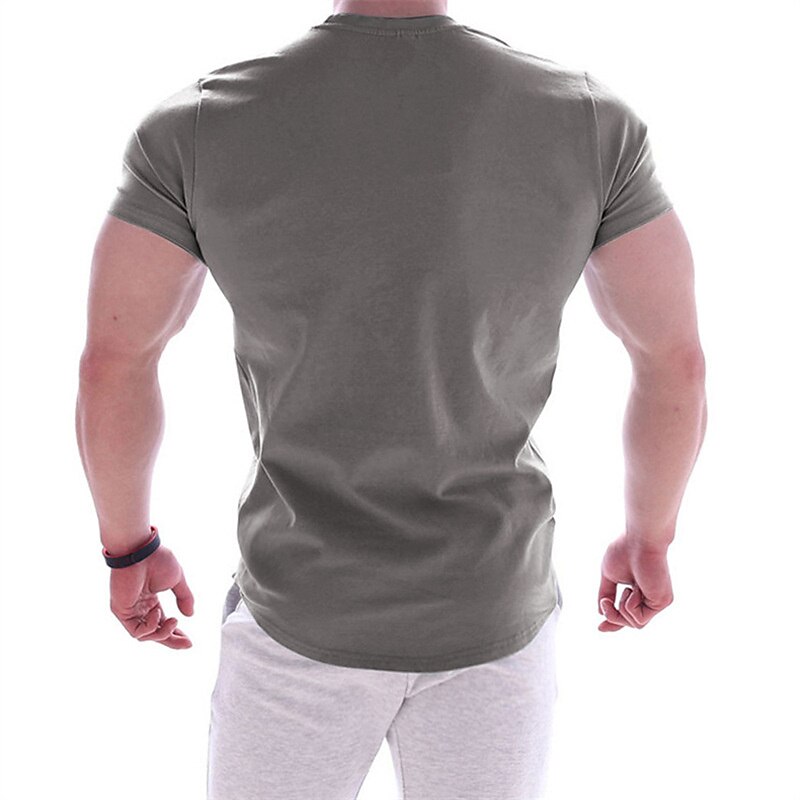 Per uomo maglietta Maglia da palestra Maglia da allenamento Camicie da allenamento Girocollo Manica corta Addestramento Sportivo Fitness Casual / quotidiano Palestra Asciugatura rapida Traspirazione del 2025 a $13.99 –P6