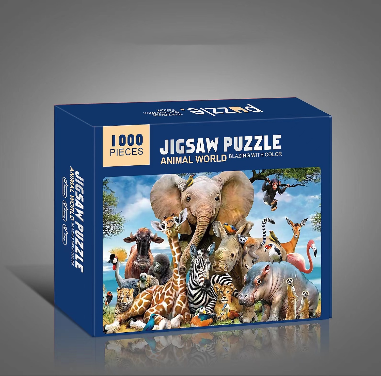 creativo 1000 pezzi di carta bianca piatta carta addensata puzzle circolare luna amore mare puzzle giocattolo per adulti del 2025 a $31.99 –P14