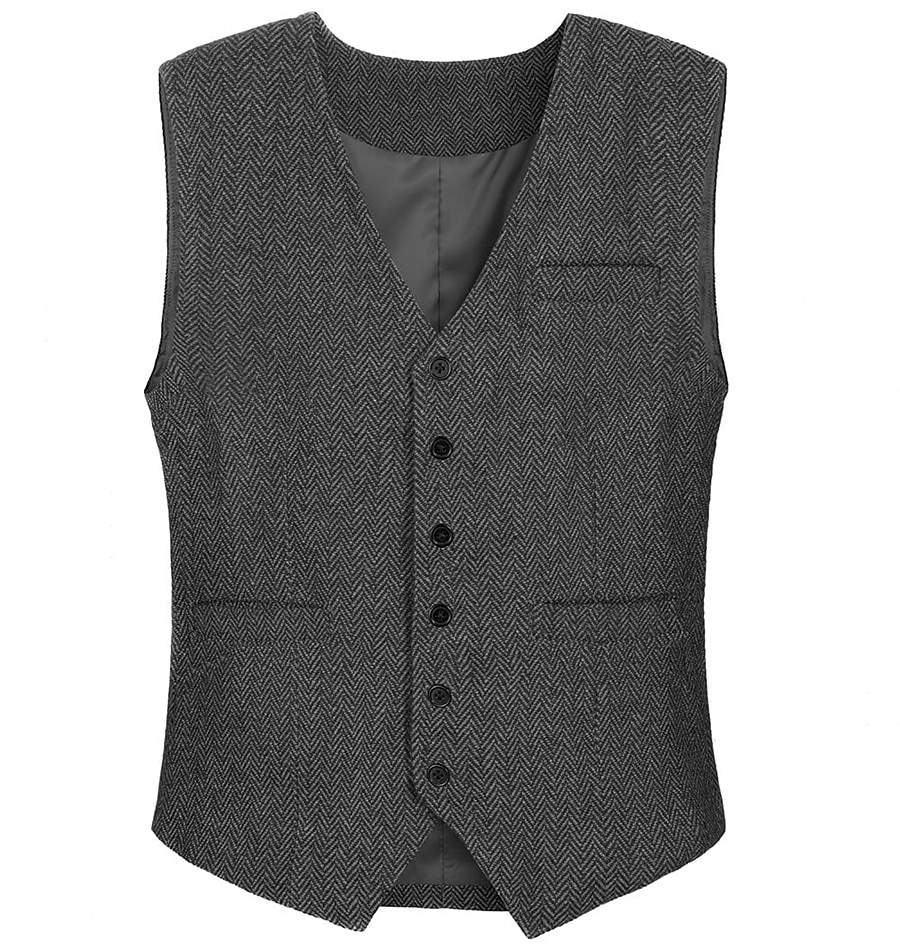 Années Folles Années 1920 Rétro Vintage Tenues Veste Gatsby le Magnifique Gentleman Déguisement Homme Halloween Carnaval Nouvel An Carnaval Fête / Soirée Mascarade Adulte Cravate Gilet Plus de 2026 ? $51.99 –P8