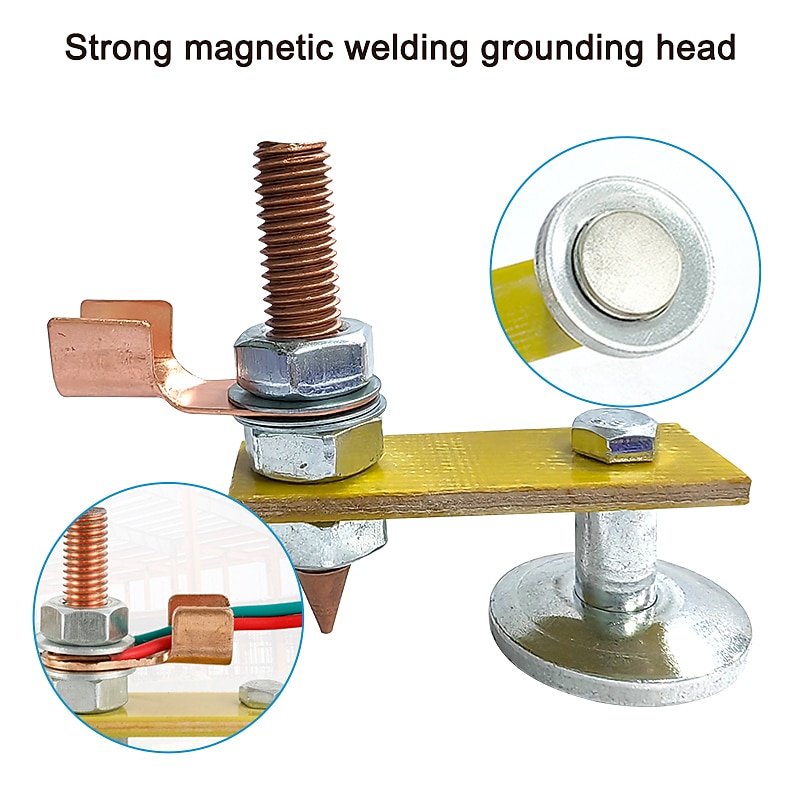 Welding Magnet Head Magnetic Welding Fix Ground Clamp Strong Magnetic Welding Support For Electric Welding Ground Tools Hot! 2025 - $7.99 –P2