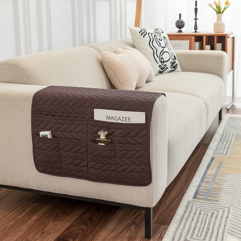 1 Pcs Armrest Covers for Chairs and Sofas Couch Arm Covers for Sofa Armrest Covers with Side Pocket Anti-Slip Furniture Protector Washable Armrest Slipcovers 2025 - $13.49 –P19
