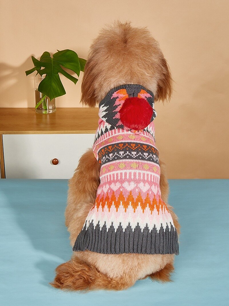 Câini Pisici Pulovere Jumper Petrecere Casual Iarnă Respirabil Απαλό Lavabil Comfortabil Crăciun În aer liber Casul / Zilnic Îmbrăcăminte pentru câini for Bichon Frise Pomeran un Animalut Fluture 2025 - $18.99 –P15