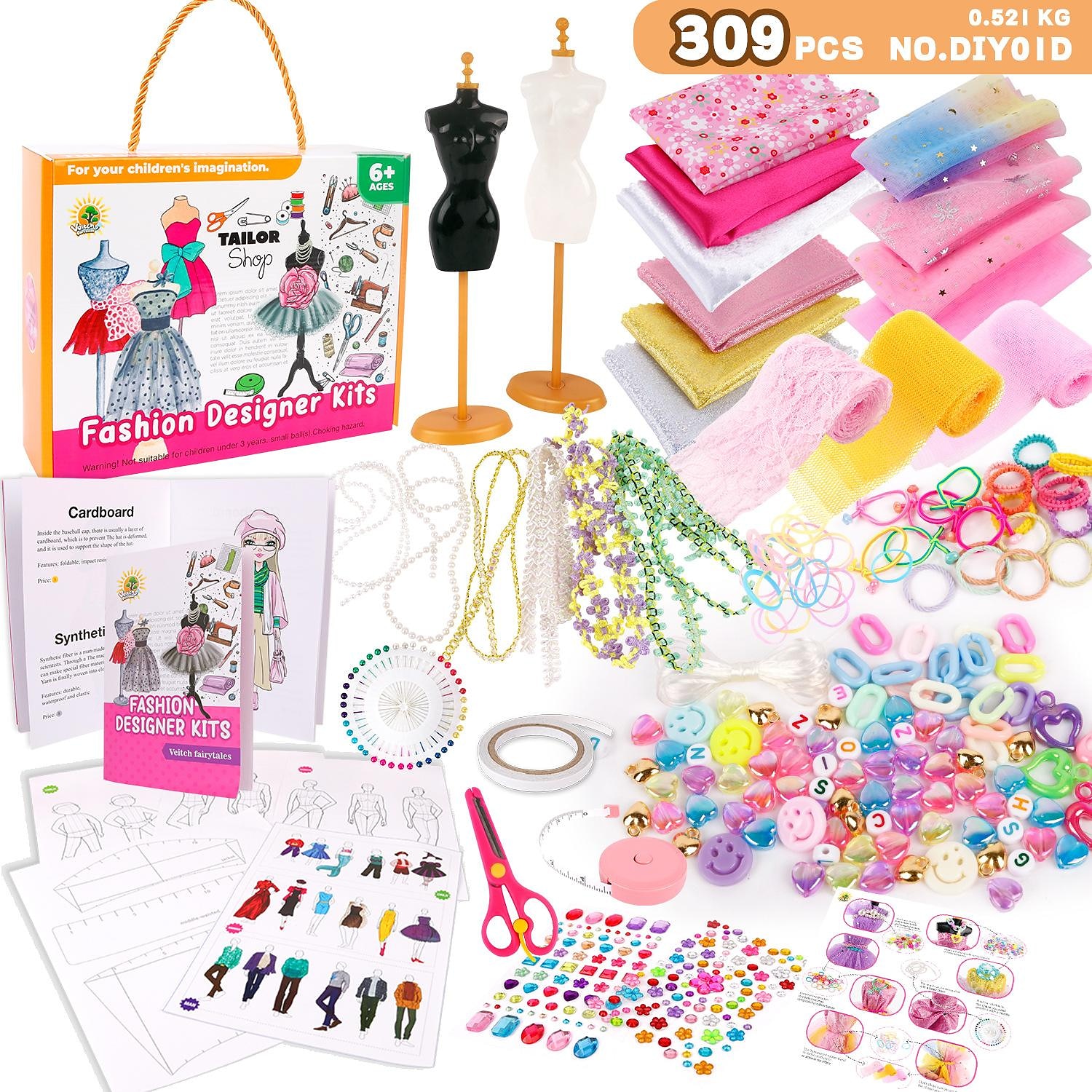 Children's Clothing Design Sewing Set for Girls Enlightenment Christmas Gift DIY Handmade Creative Production of Children's Clothing Toys 2026 - $83.54 –P9