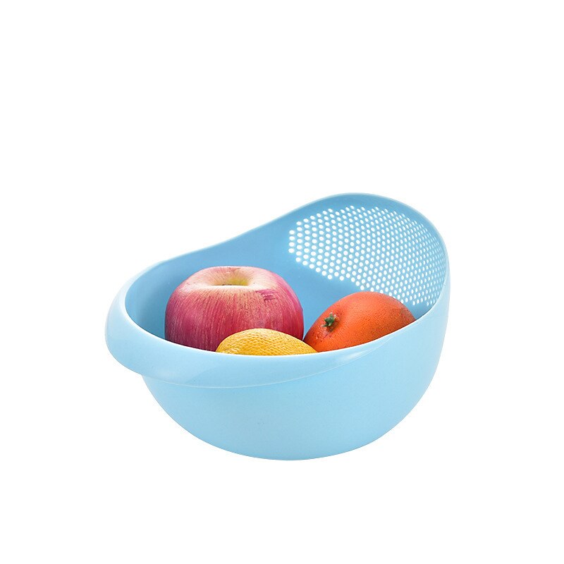 1 ciotola per frutta in plastica per lavare il riso con colino: lava in modo efficiente piccoli chicchi e utensili da cucina. del 2025 a $11.99 –P5