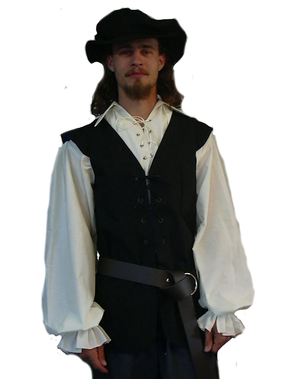 Punk y gótico Medieval siglo 17 Baile de Máscaras Chaleco Príncipe