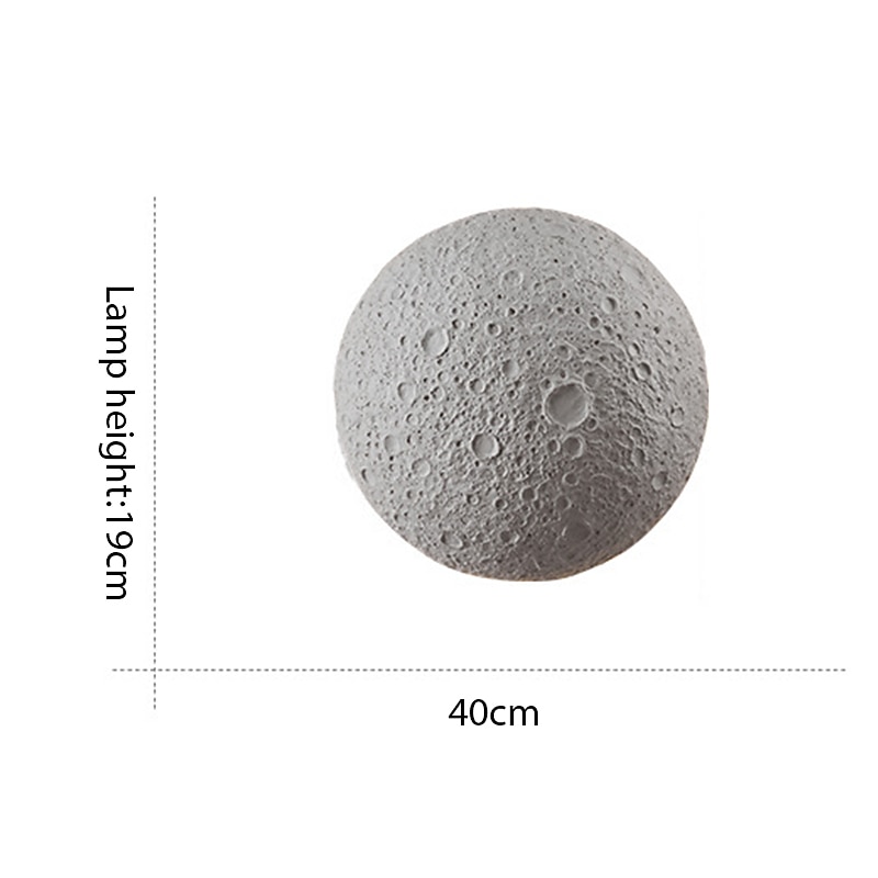 Современные минималистичные лунные светодиодные фонари для крыльца, белые круглые настенные фонари для наружной стены, антикоррозийные наружные бра для крыльца, патио, гаража, 110-240 В 2026 - $282.19 –P5