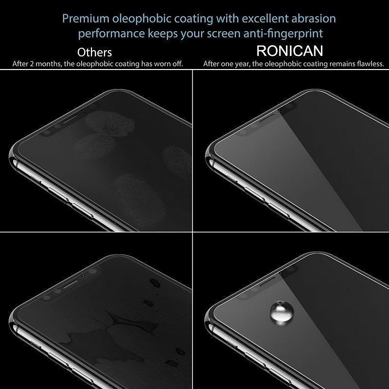 5 db Képernyővédő fólia Kompatibilitás Apple iPhone 16 iPhone 15 Pro Max 14 Plus 13 12 11 Pro Max Edzett üveg 9H erősség Anti-ujjlenyomat Nagyfelbontású (HD) Robbanásbiztos 3D Touch kompatibilis 2025 - $11.99 –P10