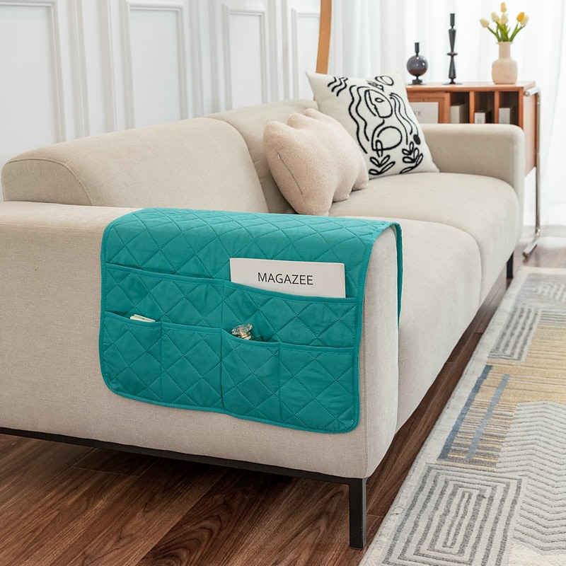 1 Pcs Armrest Covers for Chairs and Sofas Couch Arm Covers for Sofa Armrest Covers with Side Pocket Anti-Slip Furniture Protector Washable Armrest Slipcovers 2025 - $13.49 –P14