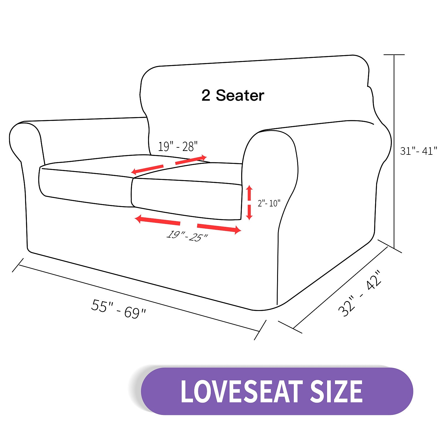 capas de sofá para cães de estimação com almofada sofá bordô, capas para sofá de dois lugares, em forma de l, 3 lugares, em forma de u, poltrona protetor de sofá lavável de 2025 por $36.99 –P2