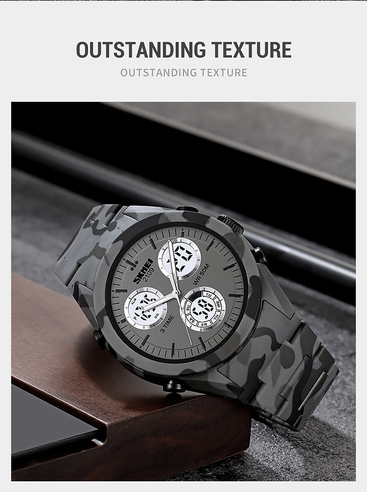 SKMEI Men Digital Watch Fashion Casual Wristwatch Luminous Stopwatch Alarm Clock Countdown TPU Watch 2025 - $31.99 –P6