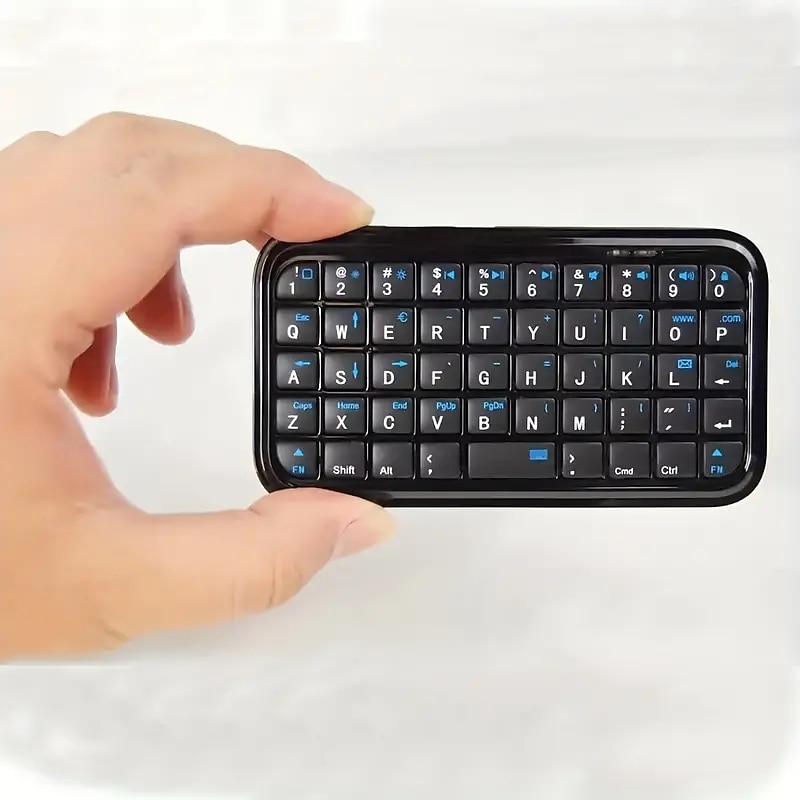 2025年 ワイヤレスキーボードミニ静音キーボード充電式リチウム電池 bt キーボードタブレット電話用  コレクション – $23.99 –P5